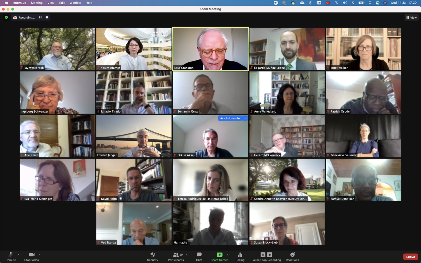 Virtual conference